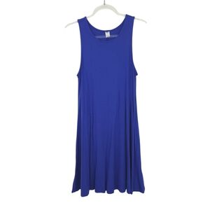 New Old Navy Blue Tankdress Sleeveless Dress Medium Women Stretchy Summer Dress
